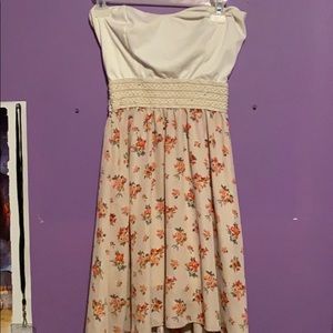 Strapless Summer Dress